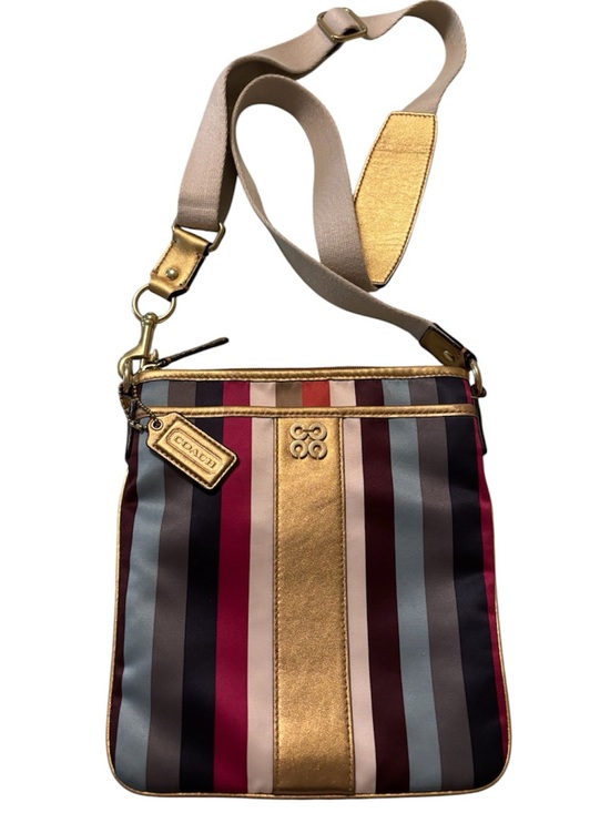 Coach Handbags - Coach Julia legacy stripe swingpack crossbody